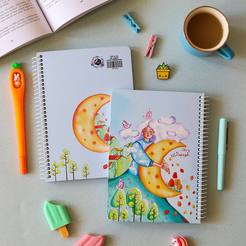 دفتر به وقت خود سازی ماه بانو