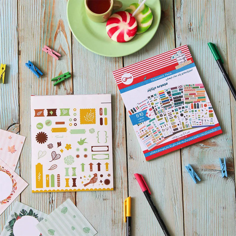 استیکرپلنرسازمجموعه_دیزاینر